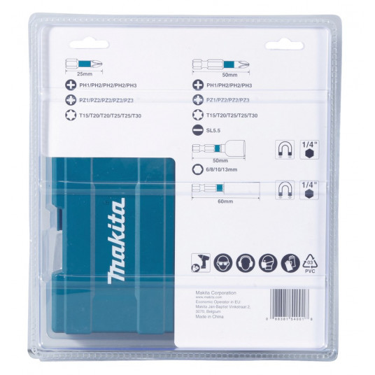 Bitų rinkinys IMPACT BLACK 35 vnt. B-66880 MAKITA
