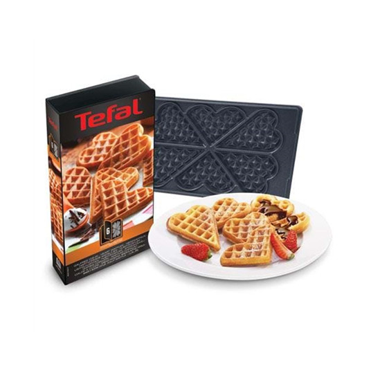 Plokštelės vafliams - širdelėms Tefal XA800612