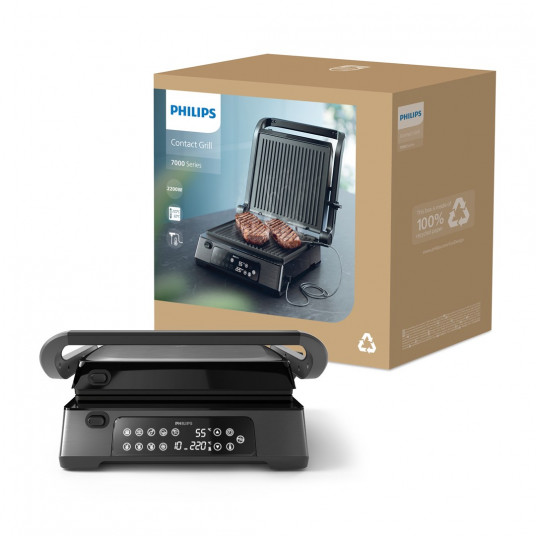 Philips 7000 series HD6307/70 kontaktinis grilis