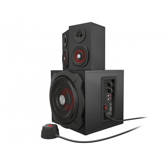Kolonėlės Genesis Helium 610BT, 60 W, Laidinis, Juodas