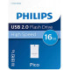 Philips USB 2.0 16GB Pico Edition Ocean Blue