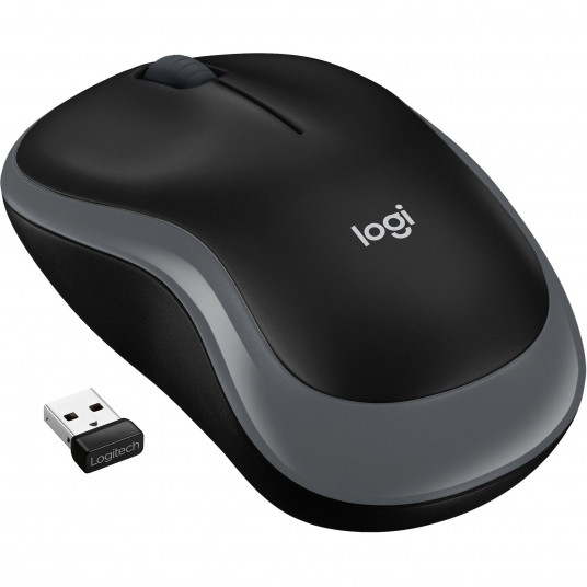 Kompiuterio pelė Logitech M185 Wireless pilka
