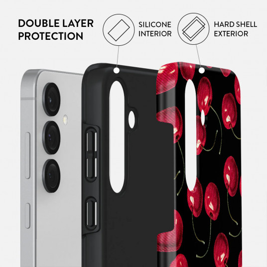 Dėklas Burga Samsung Galaxy S25 Plus Cherrybomb Tough