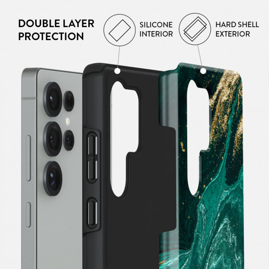 Dėklas Burga Samsung Galaxy S25 Ultra Emerald Pool Tough