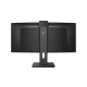 Philips P Line 346P1CRH/00 LED display 86,4 cm (34") 3440 x 1440 pikseliai UltraWide Quad HD Juoda