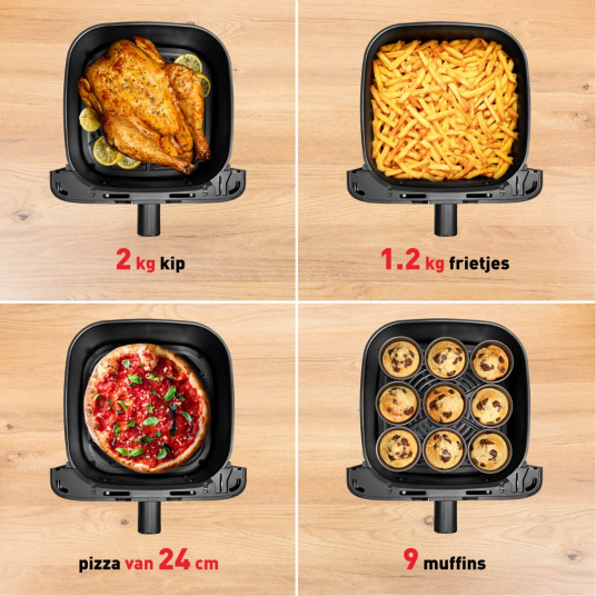 Karšto oro gruzdintuvė Tefal EY855D10, 7,5 L