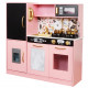 Large wooden kitchen for children retro fridge oven ice maker ZA5268