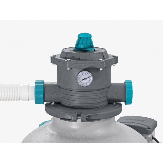 Bestway efficient Sand pump for pool connectors + hoses 11355 L / h 58486