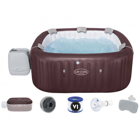 Masažinis baseinas Bestway Lay-z-Spa Maldives Pro7 2025 jacuzzi WiFi app LED 5-7os6001U