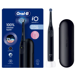 Elektrinis Dantų Šepetėlis Oral-B iO2 Night Black + Kelioninis Dėklas