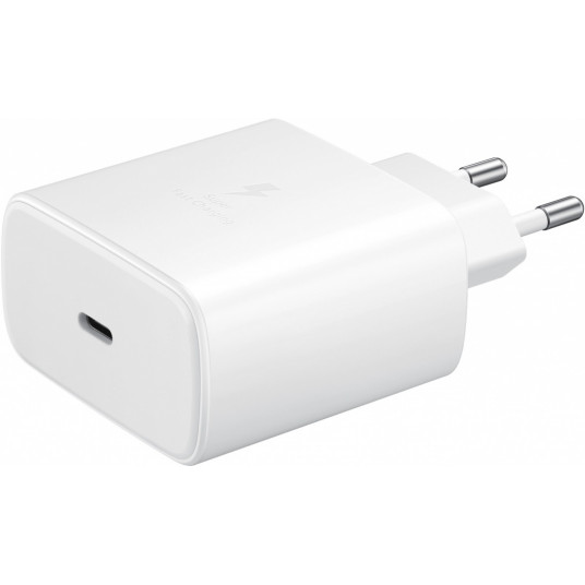 Kelioninis įkroviklis Samsung PD 45W sieninis įkroviklis Baltas