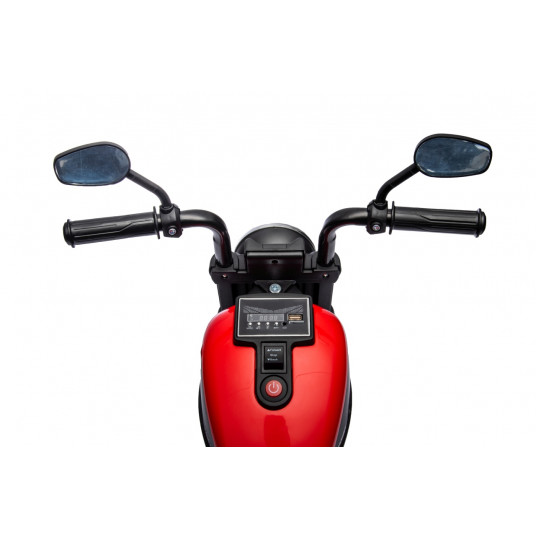 Chopper FASTER motorbike Red