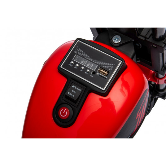 Chopper FASTER motorbike Red