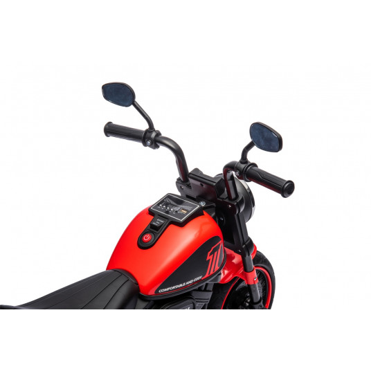 Chopper FASTER motorbike Red