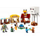 LEGO® 21273 Minecraft® Gastas balionas ir kaimo užpuolimas