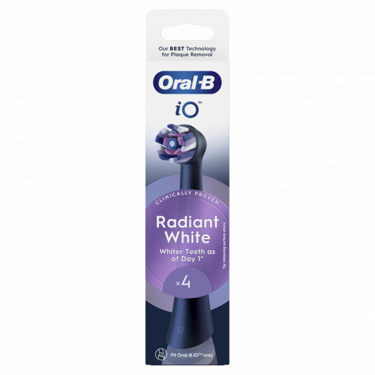 WB-4 Oral-B Whitening Dantų Šepetėlio Galvutės, 4 Vnt.