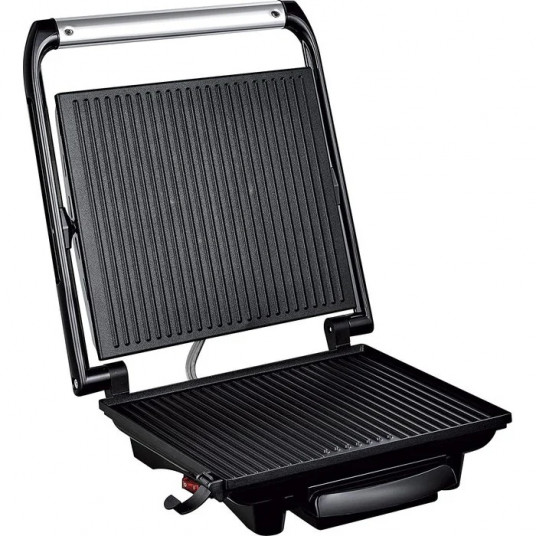 Elektrinis grilis TEFAL GC241D38, 2000 W, nerūdijantis plienas/juoda