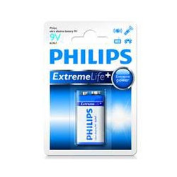 Battery Philips Ultra Alkaline 9V 1 pc