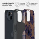 Dėklas Burga iPhone 15 Velvet Night Tough Magsafe