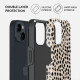 Dėklas Burga iPhone 15 Almond Latte Tough Magsafe