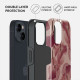 Dėklas Burga iPhone 15 Tender Kiss Tough Magsafe