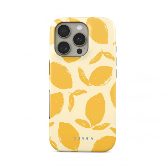 Dėklas Burga iPhone 16 Pro Lemon Tart Tough Magsafe