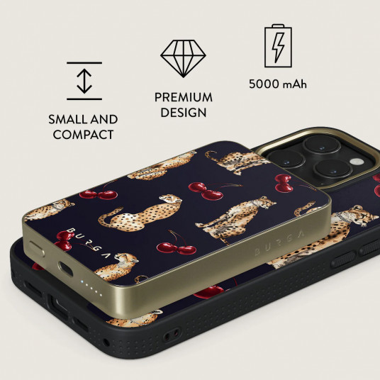 Išorinė baterija Burga Magnetic Power Bank Cougar Gold