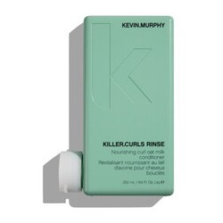 "Kevin Murphy Killer.Curls Rinse Nourishing Curl Oat Milk" kondicionierius - maitinamasis kondicionierius su avižų pienu garbanotiems plaukams, 40 ml