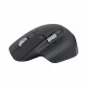 Belaidė pelė Logitech MX Master 3S, juoda/grafito, žaidimams ir darbui