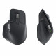 Belaidė pelė Logitech MX Master 3S, juoda/grafito, žaidimams ir darbui