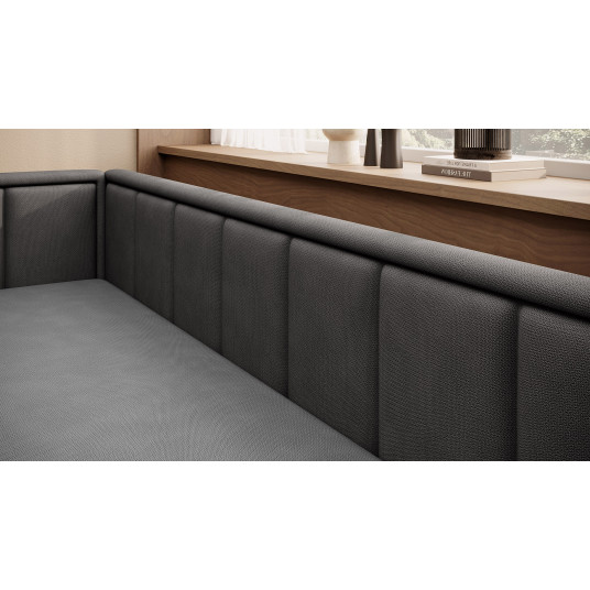 Sofa - lova Fulgeo su patalynės dėže pilka, Poco 4, Poco 10