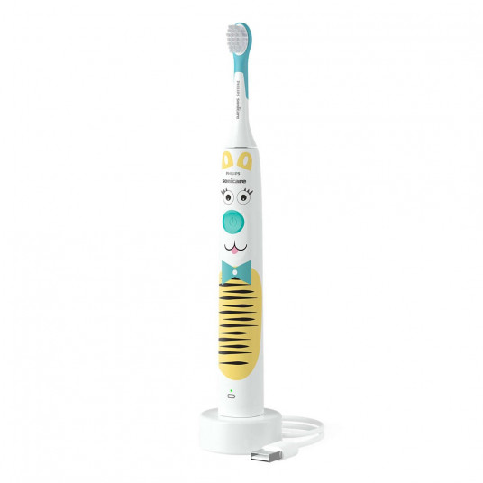 Elektrinis dantų šepetėlis vaikams Philips HX3601/01 „Sonic“, mėlynas/baltas