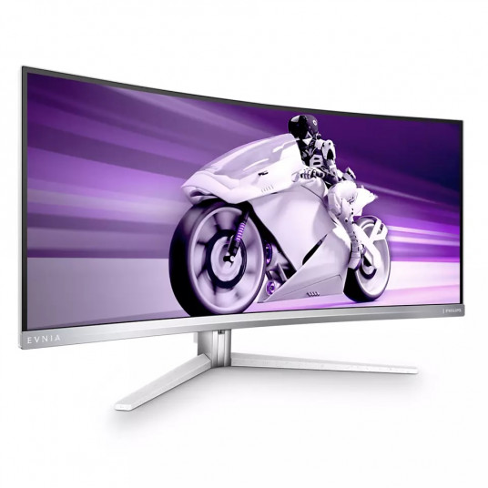 Philips Monitor 34 inches Evnia 34M2C8600 Curved QD OLED HDMIx2 DP USB-C HDR HAS Ambiglow