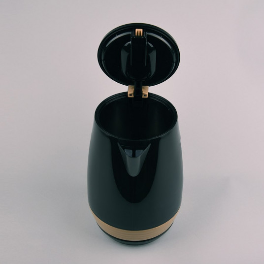 Feel-Maestro MR033 juodas elektrinis virdulys 1,7 L Juoda 2200 W