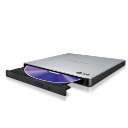LG GP57ES40 optinių diskų įrenginys DVD±RW Juoda, Sidabras