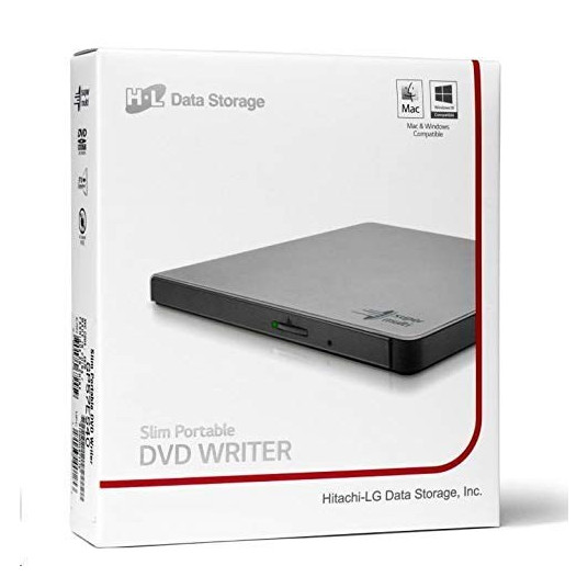 LG GP57ES40 optinių diskų įrenginys DVD±RW Juoda, Sidabras
