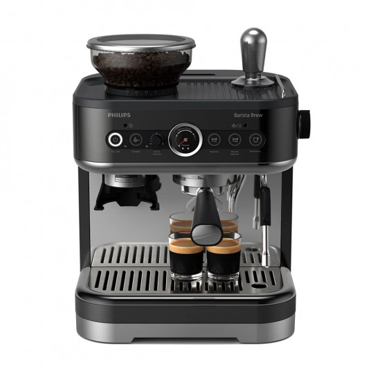 Philips | Espresso Machine | PSA3218/10 Barista Brew | Pump pressure 15 bar | Built-in milk frother | Semi-automatic | 1350 W | Black