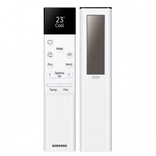 SAMSUNG SIENINIS BEVĖJIS Windfree™ Comfort S2 (buv. Arise), 3.5/3.5 kW oro kondicionieriaus komplektas AR60F12C1AWNEU + AR60F12C1AWXEU + AR-CH01E