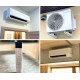 SAMSUNG SIENINIS BEVĖJIS Windfree™ Comfort S2 (buv. Arise), 3.5/3.5 kW oro kondicionieriaus komplektas AR60F12C1AWNEU + AR60F12C1AWXEU + AR-CH01E