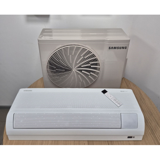 SAMSUNG SIENINIS BEVĖJIS Windfree™ Comfort S2 (buv. Arise), 3.5/3.5 kW oro kondicionieriaus komplektas AR60F12C1AWNEU + AR60F12C1AWXEU + AR-CH01E
