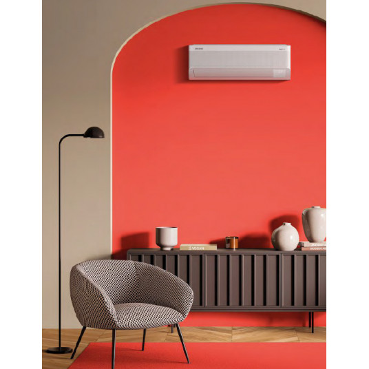 SAMSUNG BEVĖJO oro kondicionieriaus Windfree™ Comfort S2 (buv. Arise) 3.5/4.0 kW Multi split vidinis blokas AR60F12C1AWNEU + AR-CH01E