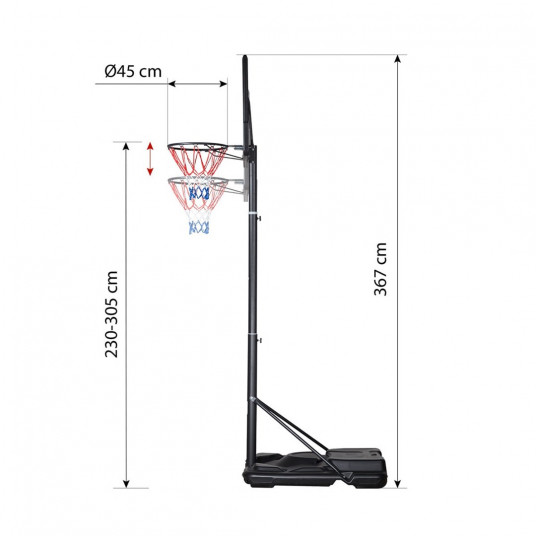 ZDKA21 BASKETBALL HOOP NILS
