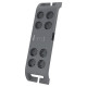 Surge protector Philips 8-way, 2m