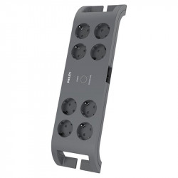 Surge protector Philips 8-way, 2m