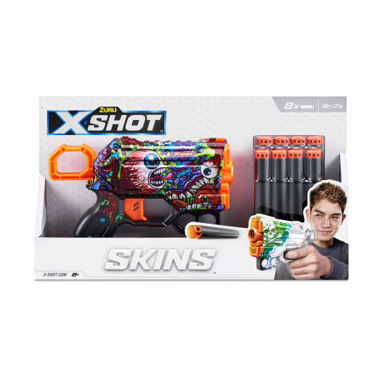XSHOT žaislinis šautuvas Skins Menace, assort., 36515