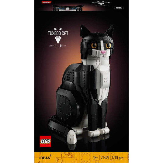 LEGO Ideas 21349 Juodai balta katė