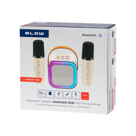 Bluetooth garsiakalbis KARAOKE RGB 10W