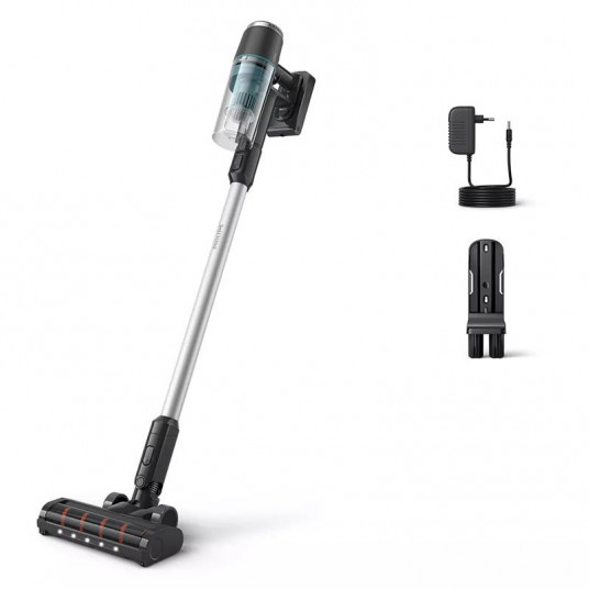 Philips 3000 series XC3031 Stick vacuum Battery Dry Bagless Black, Blue