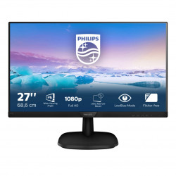 "68,6cm/27'' (1920x1080) Philips V-line 273V7QJAB 16:9 5ms HDMI VGA DisplayPort VESA Speaker Full HD Black"