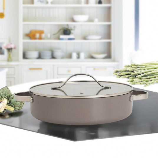 Puodas su dangčiu 28 cm 3,9 l MAESTRO MR-4009-28S